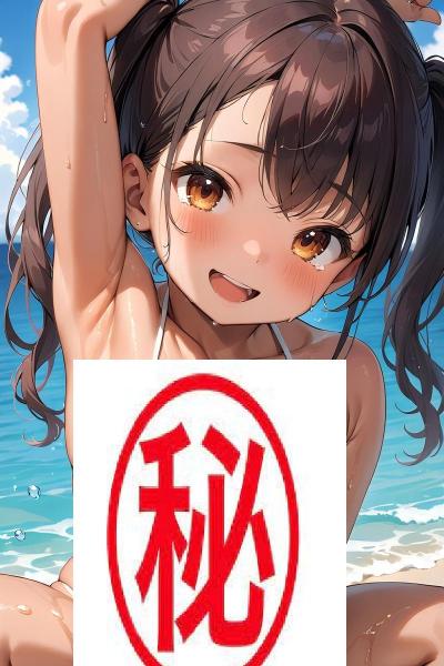 A4サイズ （高画質）ポスター オリジナル アニメ キャラ 同人 水着