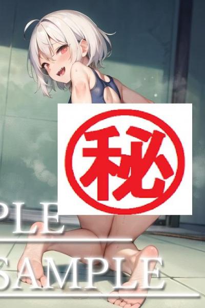 A4サイズ （高画質）ポスター オリジナル アニメ キャラ 同人 水着