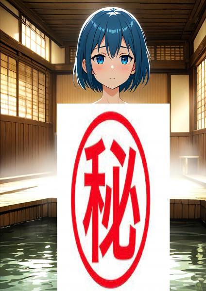 A4サイズ （高画質）ポスター オリジナル アニメ キャラ 同人 水着