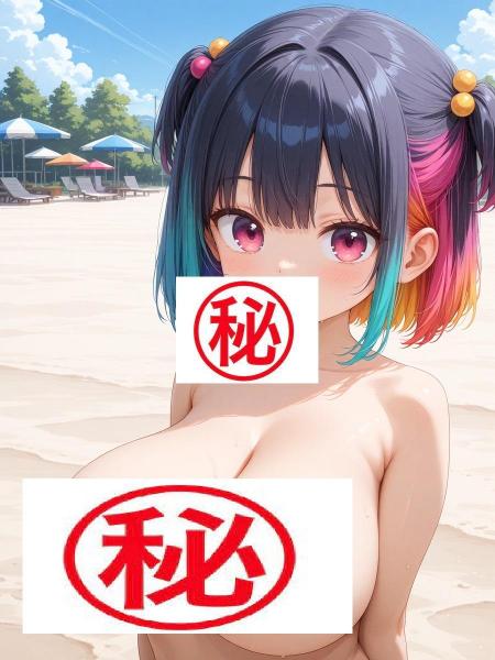 A4サイズ （高画質）ポスター オリジナル アニメ キャラ 同人 水着