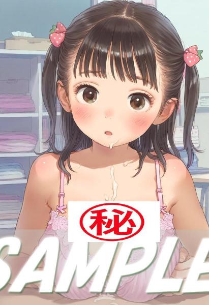 A4サイズ （高画質）ポスター オリジナル アニメ キャラ 同人 水着