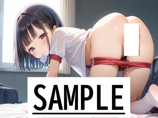 A4サイズ （高画質）ポスター オリジナル アニメ キャラ 同人 水着