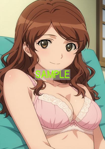 A4サイズ （高画質）ポスター オリジナル アニメ キャラ 同人 水着