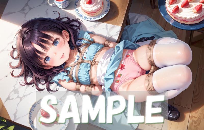 A4サイズ （高画質）ポスター オリジナル アニメ キャラ 同人 水着
