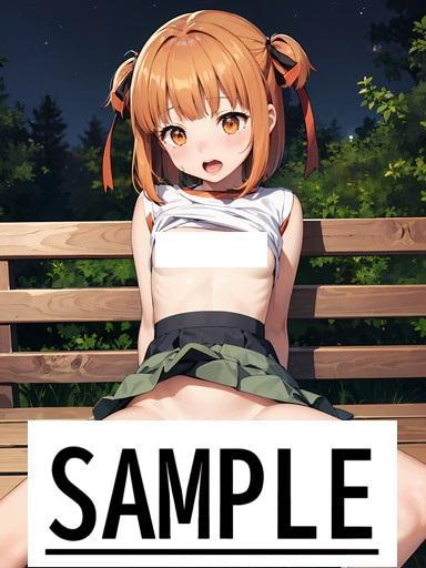 A4サイズ （高画質）ポスター オリジナル アニメ キャラ 同人 水着