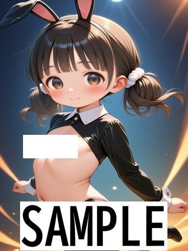 A4サイズ （高画質）ポスター オリジナル アニメ キャラ 同人 水着