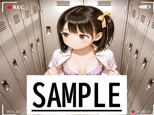 A4サイズ （高画質）ポスター オリジナル アニメ キャラ 同人 水着