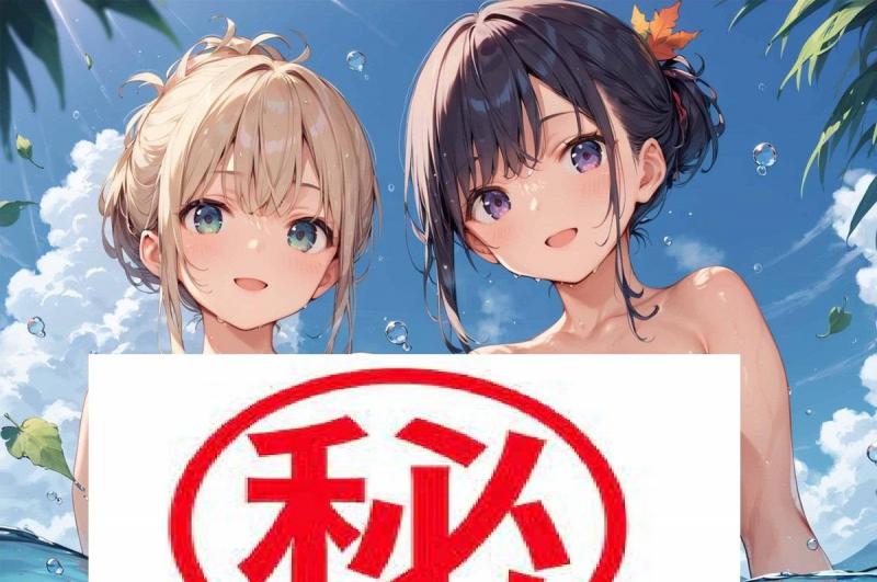A4サイズ （高画質）ポスター オリジナル アニメ キャラ 同人 水着