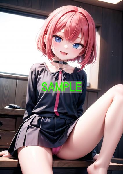 A4サイズ （高画質）ポスター オリジナル アニメ キャラ 同人 水着