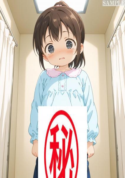 A4サイズ （高画質）ポスター オリジナル アニメ キャラ 同人 水着