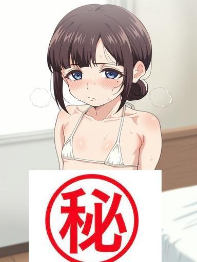 A4サイズ （高画質）ポスター オリジナル アニメ キャラ 同人 水着