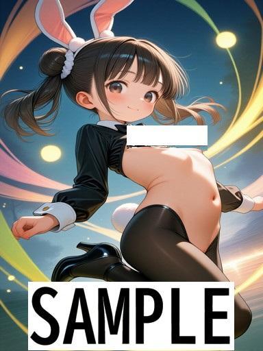 A4サイズ （高画質）ポスター オリジナル アニメ キャラ 同人 水着