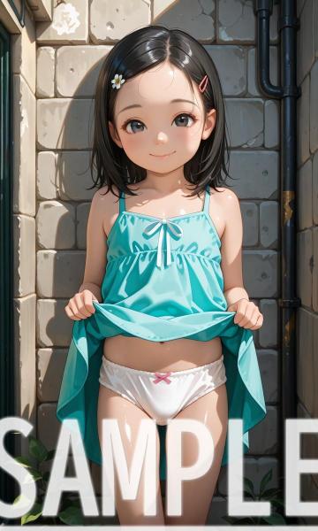 A4サイズ （高画質）ポスター オリジナル アニメ キャラ 同人 水着
