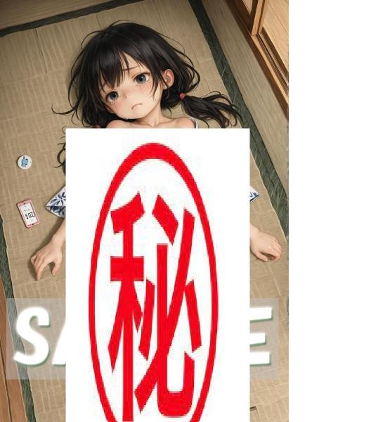 A4サイズ （高画質）ポスター オリジナル アニメ キャラ 同人 水着