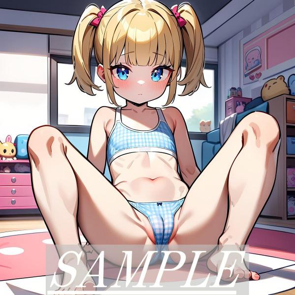 A4サイズ （高画質）ポスター オリジナル アニメ キャラ 同人 水着