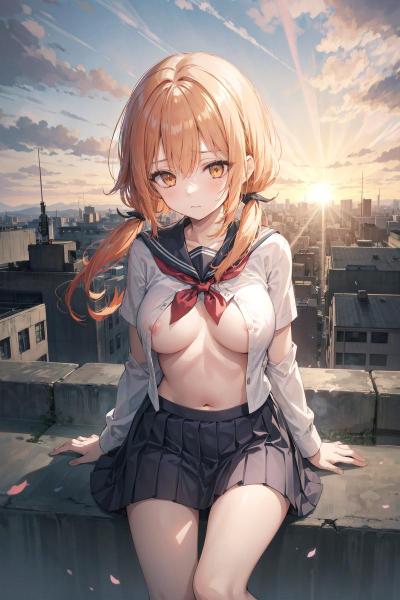 A4サイズ （高画質）ポスター オリジナル アニメ キャラ 同人 水着