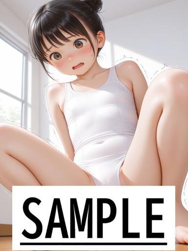 A4サイズ （高画質）ポスター オリジナル アニメ キャラ 同人 水着