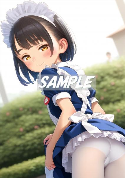 A4サイズ （高画質）ポスター オリジナル アニメ キャラ 同人 水着