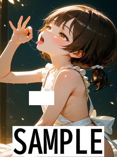 A4サイズ （高画質）ポスター オリジナル アニメ キャラ 同人 水着