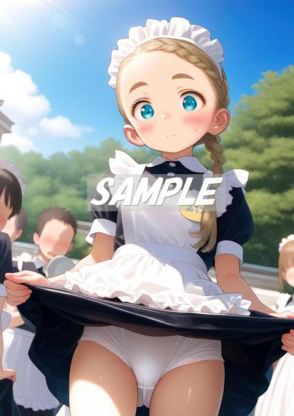 A4サイズ （高画質）ポスター オリジナル アニメ キャラ 同人 水着
