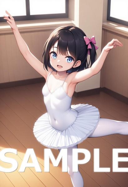 A4サイズ （高画質）ポスター オリジナル アニメ キャラ 同人 水着