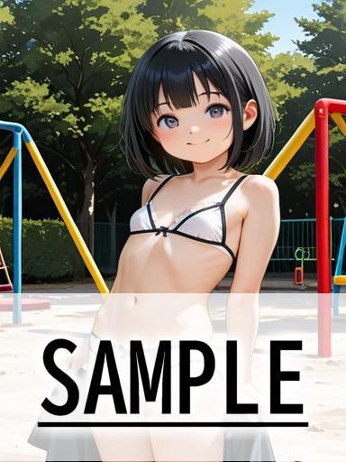 A4サイズ （高画質）ポスター オリジナル アニメ キャラ 同人 水着