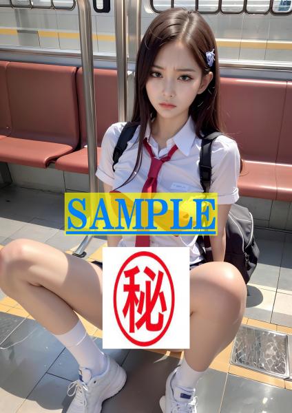 A4サイズ （高画質）ポスター オリジナル 美人 制服
