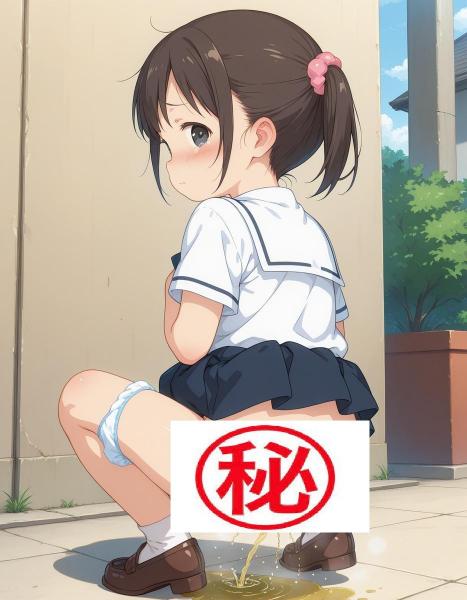 A4サイズ （高画質）ポスター オリジナル アニメ キャラ 同人 水着