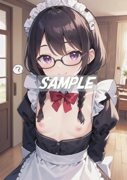 A4サイズ （高画質）ポスター オリジナル アニメ キャラ 同人 水着