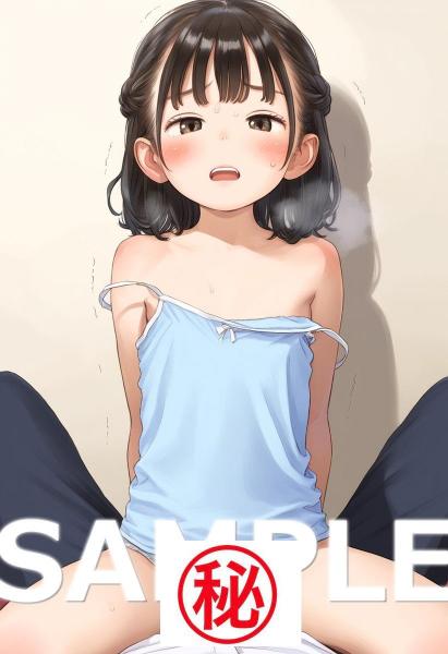 A4サイズ （高画質）ポスター オリジナル アニメ キャラ 同人 水着