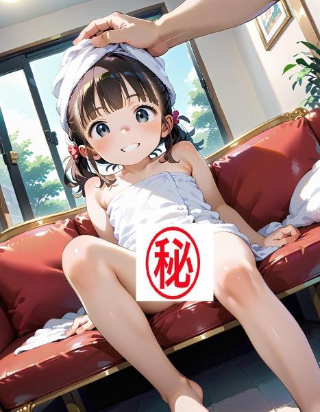 A4サイズ （高画質）ポスター オリジナル アニメ キャラ 同人 水着