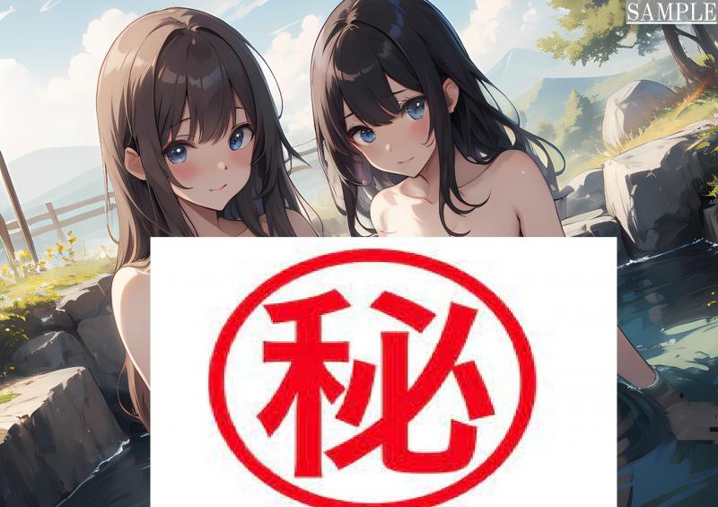 A4サイズ （高画質）ポスター オリジナル アニメ キャラ 同人 水着