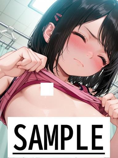 A4サイズ （高画質）ポスター オリジナル アニメ キャラ 同人 水着