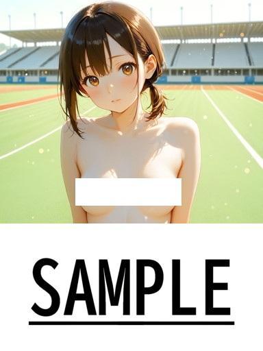 A4サイズ （高画質）ポスター オリジナル アニメ キャラ 同人 水着