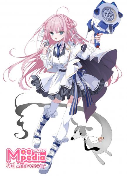 モエペディア公式キャラクター『綺羅姫らら』アクリルフィギュア