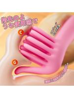 千指の狂舞バイブ シリコン 中いき ピンク Gスポット刺激 クリ責め SMのサムネイル画像