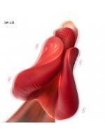 口淫フェラ抜き 新型電動オナホール【9種爆振・魅惑唇責め・3D粒子強刺激】 セクシーな赤唇バイブ リアルな舌 フェラ感覚 亀頭責め 摩擦刺激のサムネイル画像