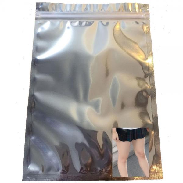 【使用済み加工品/BPセット】イキ潮でびしょ濡れになるまで超絶濃厚な激イキさせられちゃったという妄想を毎日しているらしい初々しい美脚でか弱い実は見られたがりな関西弁の変態アパレル店員の使用済みパンティー（着用写真/使い切りローション付き）