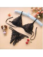 3，999円以上のご購入で送料無料！下着 女性 セクシー ベビードール ランジェリー セクシー 穴あきショーツ セクシーランジェリー 穴 d3のサムネイル画像