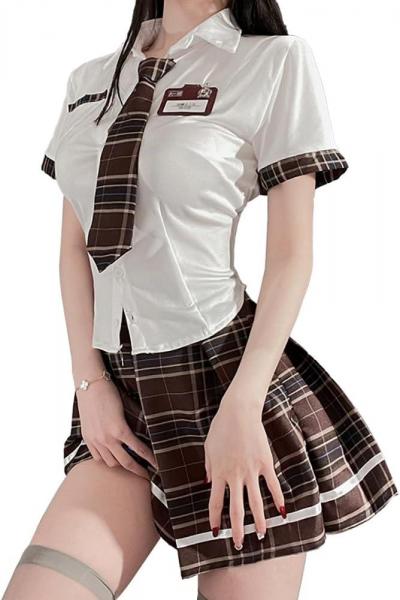 セーラー服 セクシー コスプレ エロ 過激 半袖 ランジェリー 下着 ベビードール へそ出し 海軍風 制服 誘惑 女子 ●校生 学生 可愛い かわいい レディース 女性 仮装 衣装 フリーサイズ8302 | エロリンク・女性用玩具データベース