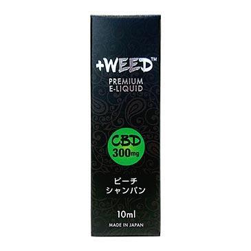 プラスウィード E-リキッド CBD300mg<ピーチシャンパン>