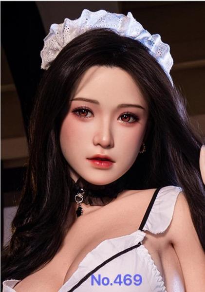 等身大ドール用 リアルシリコンヘッド 繊細メイク・写実フェイス 開閉可能タイプ