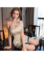 147cm リアル皮膚質感シリコン製ラブドール 植毛ヘッドのサムネイル画像