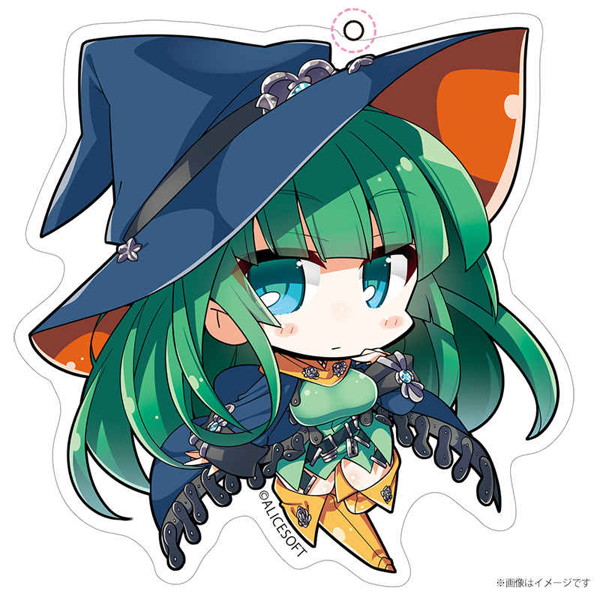 SD志津香「ランスシリーズ」アクリルキーホルダー