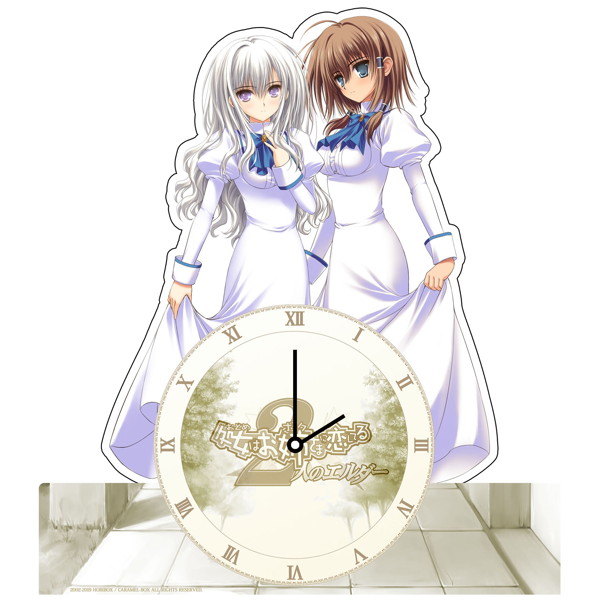 『処女はお姉さまに恋してる2』千早・ケイリ アクリルクロック
