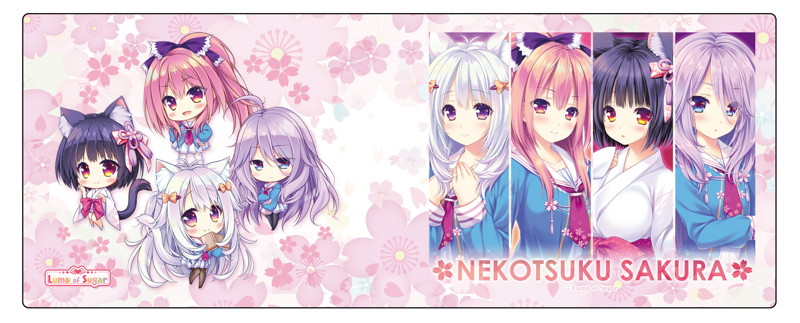 『ねこツク、さくら。』着せ替え折り財布