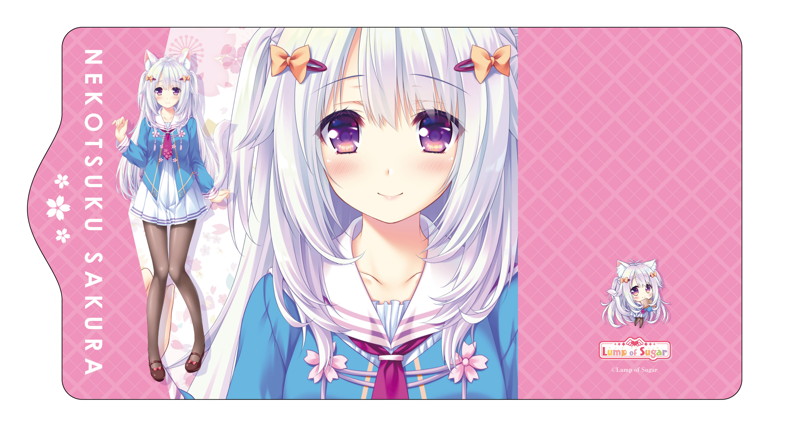『ねこツク、さくら。』キーケース 文乃