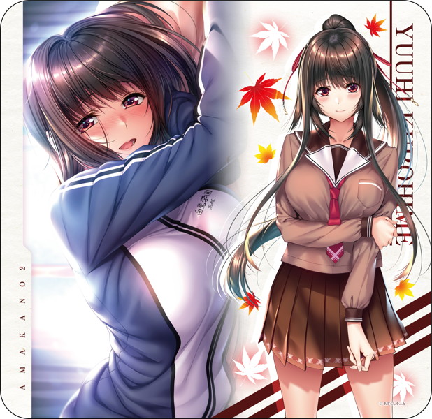 『アマカノ2』着せ替え長財布カバー 黒姫結灯