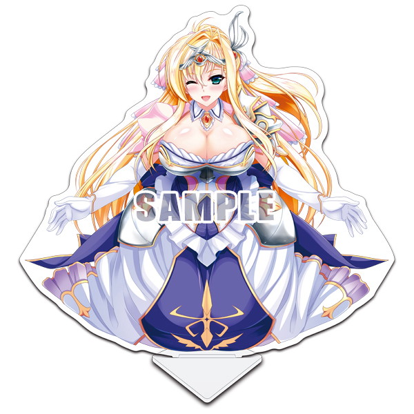 ユニオリズム☆カルテット アクリル特大フィギュア A3パッケージユリナ.ver